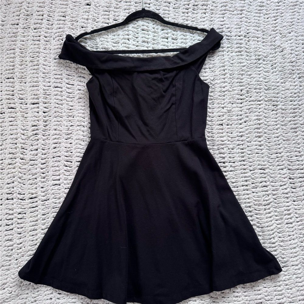 Forever 21 Black Strapless Dress